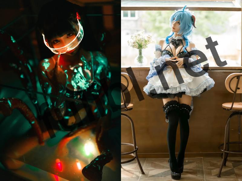 高质量coser@蠢沫沫 近期新作5套合集[98P/1.02G]