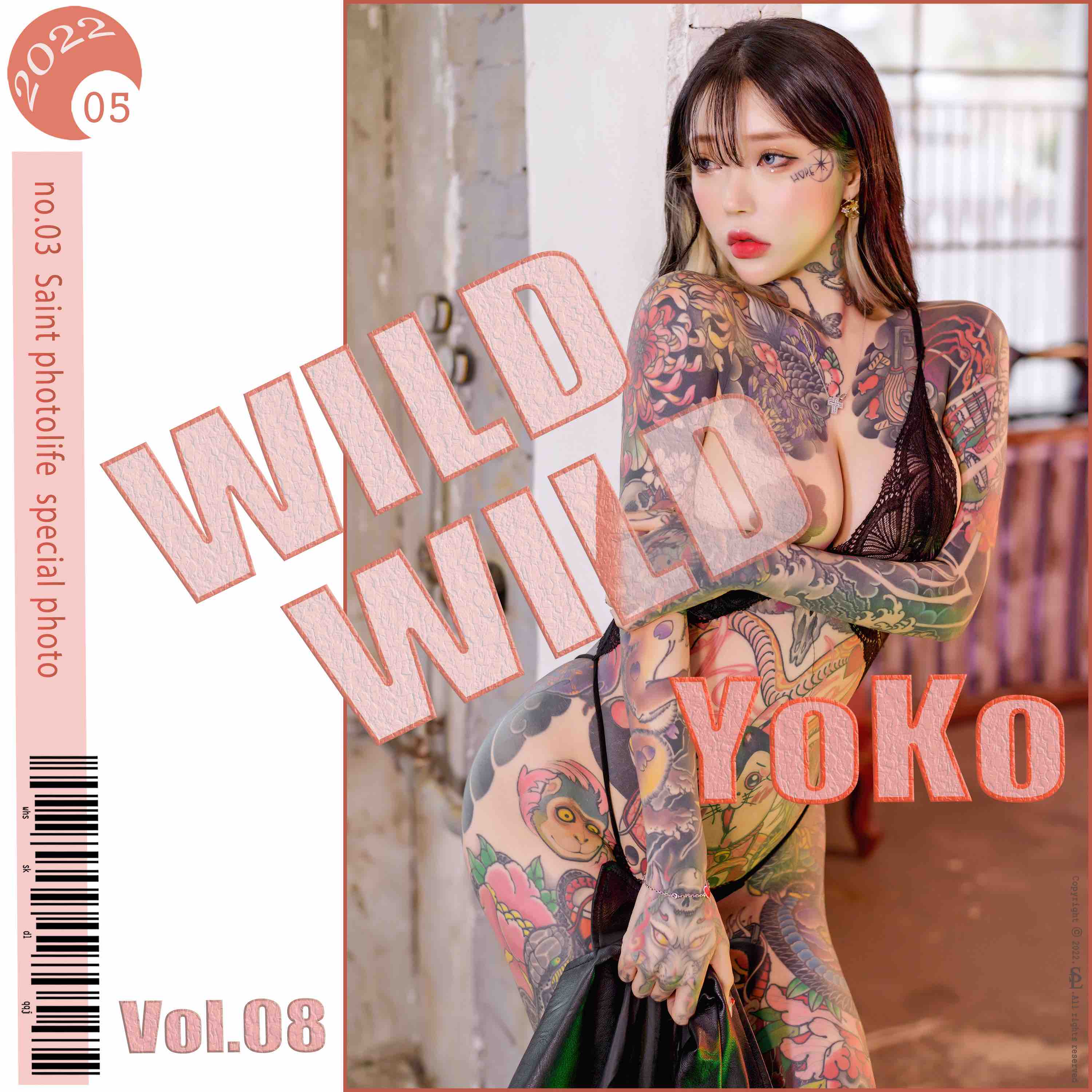 SAINT Photolife - Yoko Vol.08 - Wild Wild [63P／388MB]