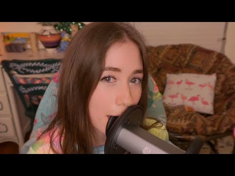 [Courncake ASMR]多个麦克风的触发音和舔耳