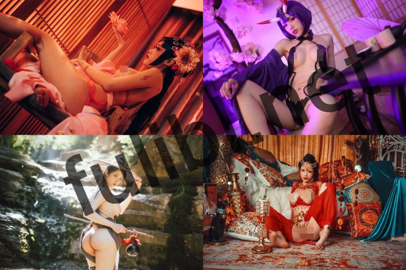 高质量coser@钛合金TiTi 尺度视图写真87套合集[3562P+55V/27.8G]